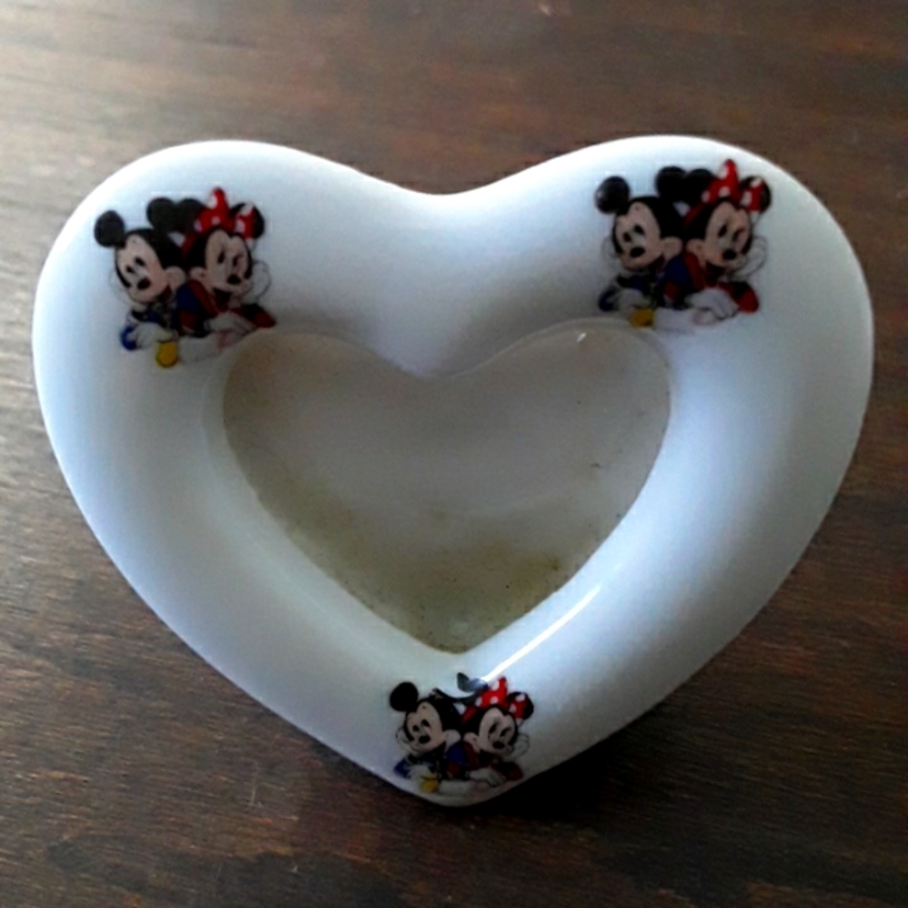 Reutter Mickey&Minnie Porcelain Miniature Frame